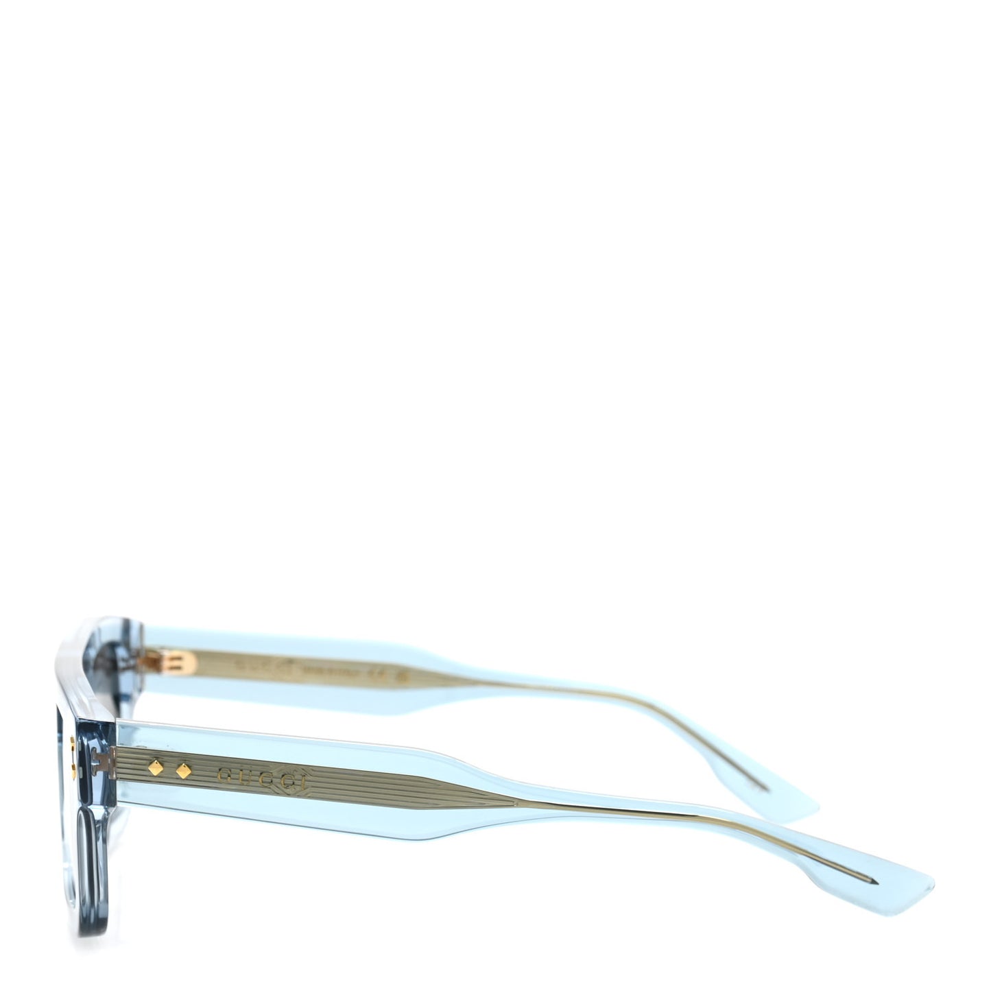 Acetate Square Frame Sunglasses GG1085S Blue