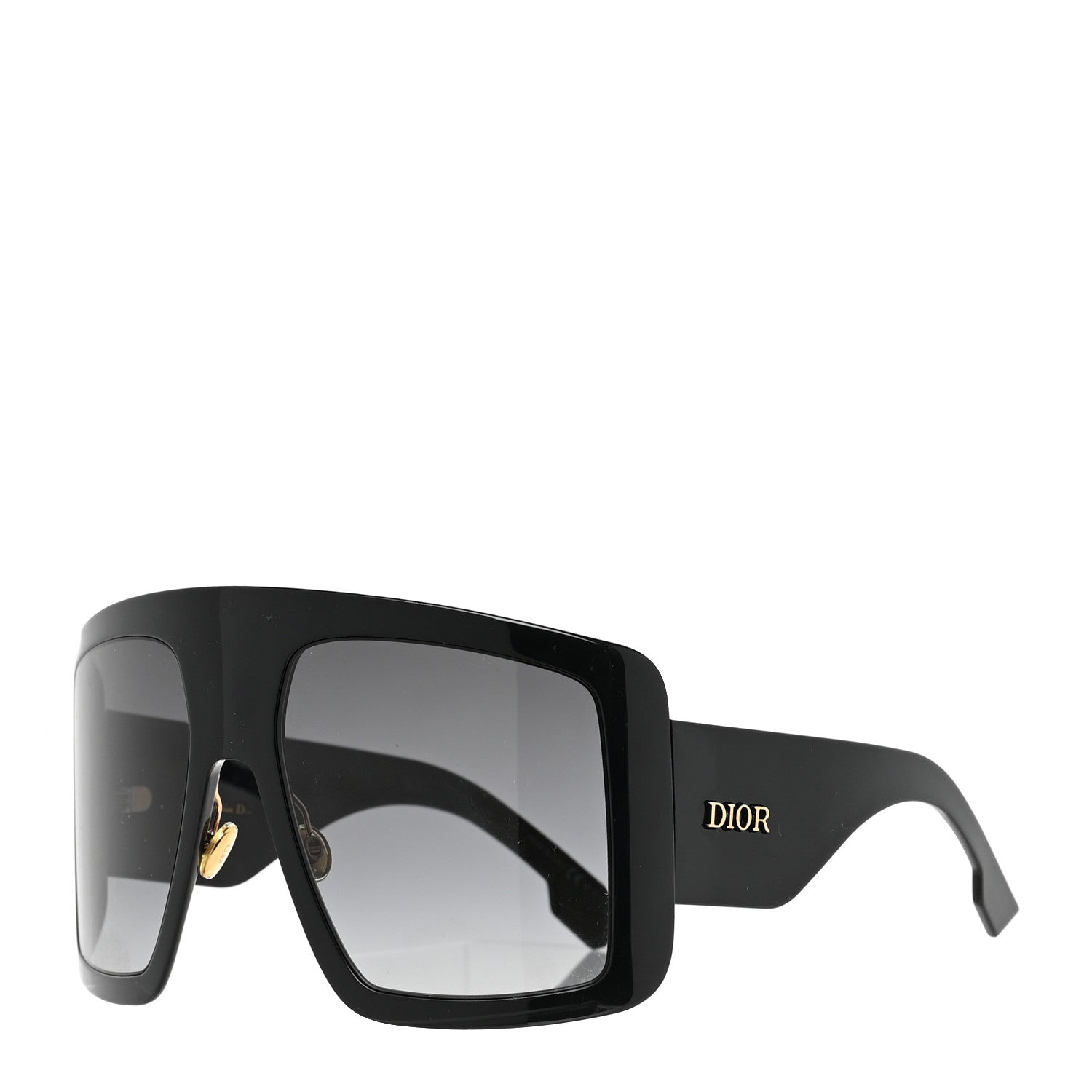 Christian Dior SoLight1 Shield Sunglasses Black 1 of 8