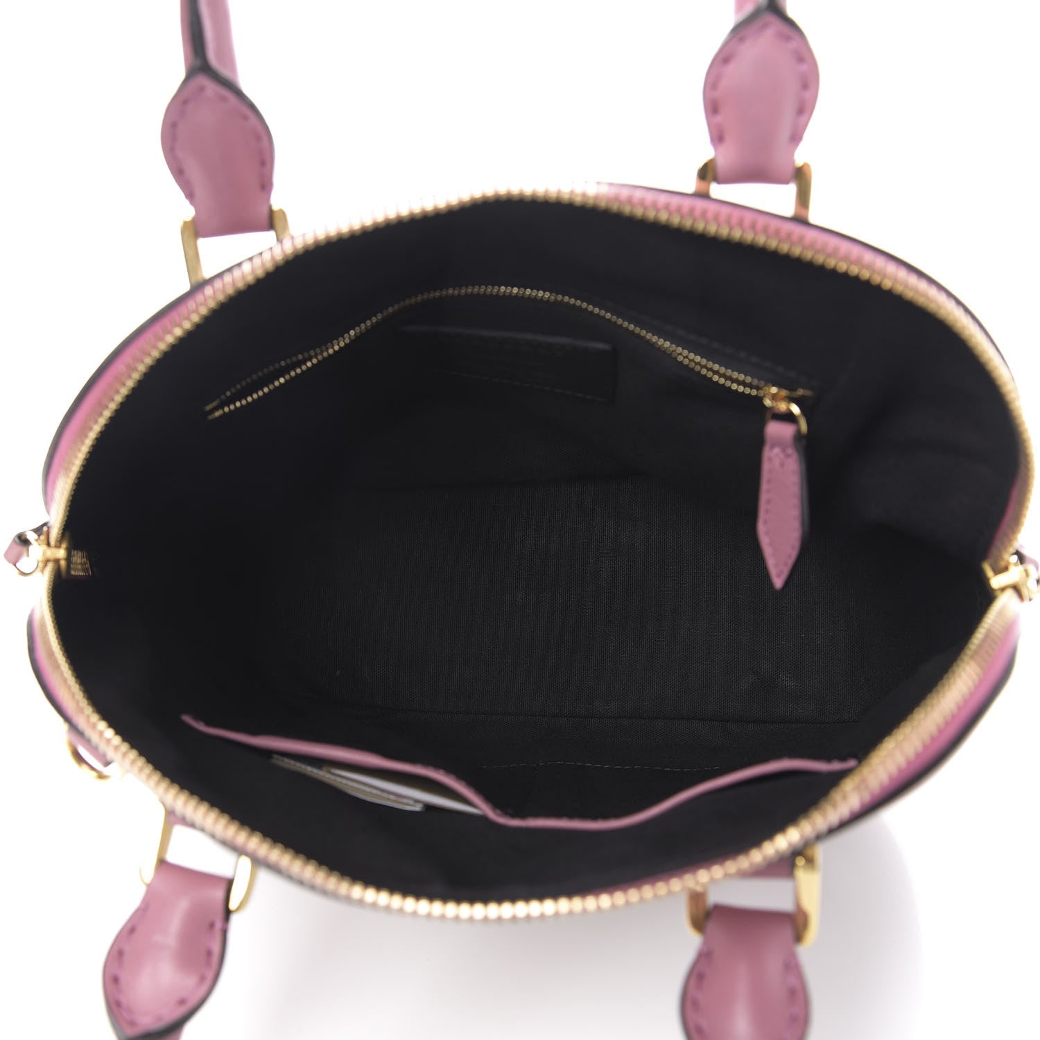 Burberry Bridle Calfskin House Check Small Orchard Bowling Bag Pink 6 of 11