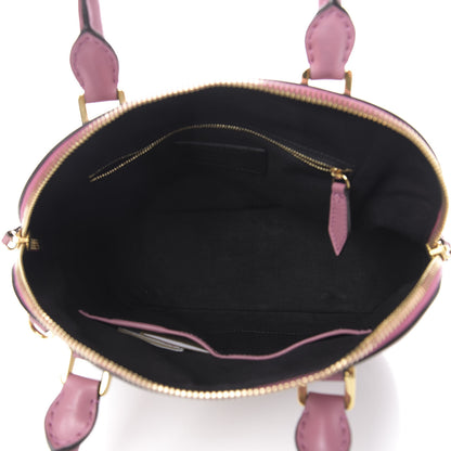 Burberry Bridle Calfskin House Check Small Orchard Bowling Bag Pink 6 of 11