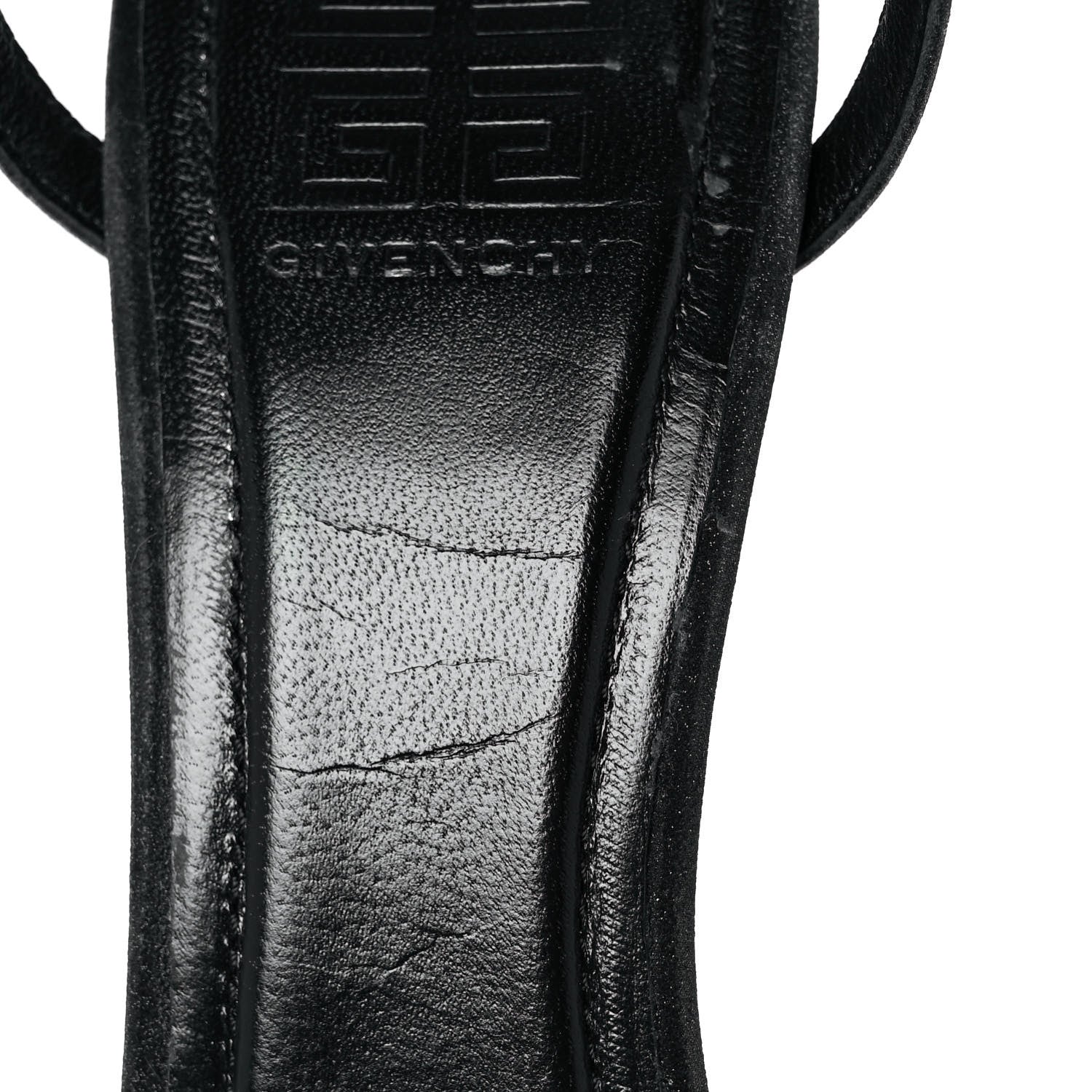 Givenchy Smooth Nappa G Cube 85mm Sandals 39.5 Black 8 of 9