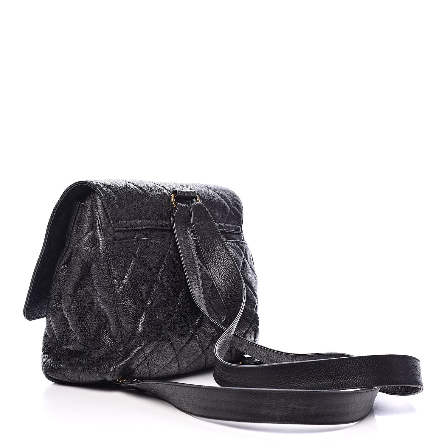 Chanel Caviar Quilted Backpack Black 3 of 17