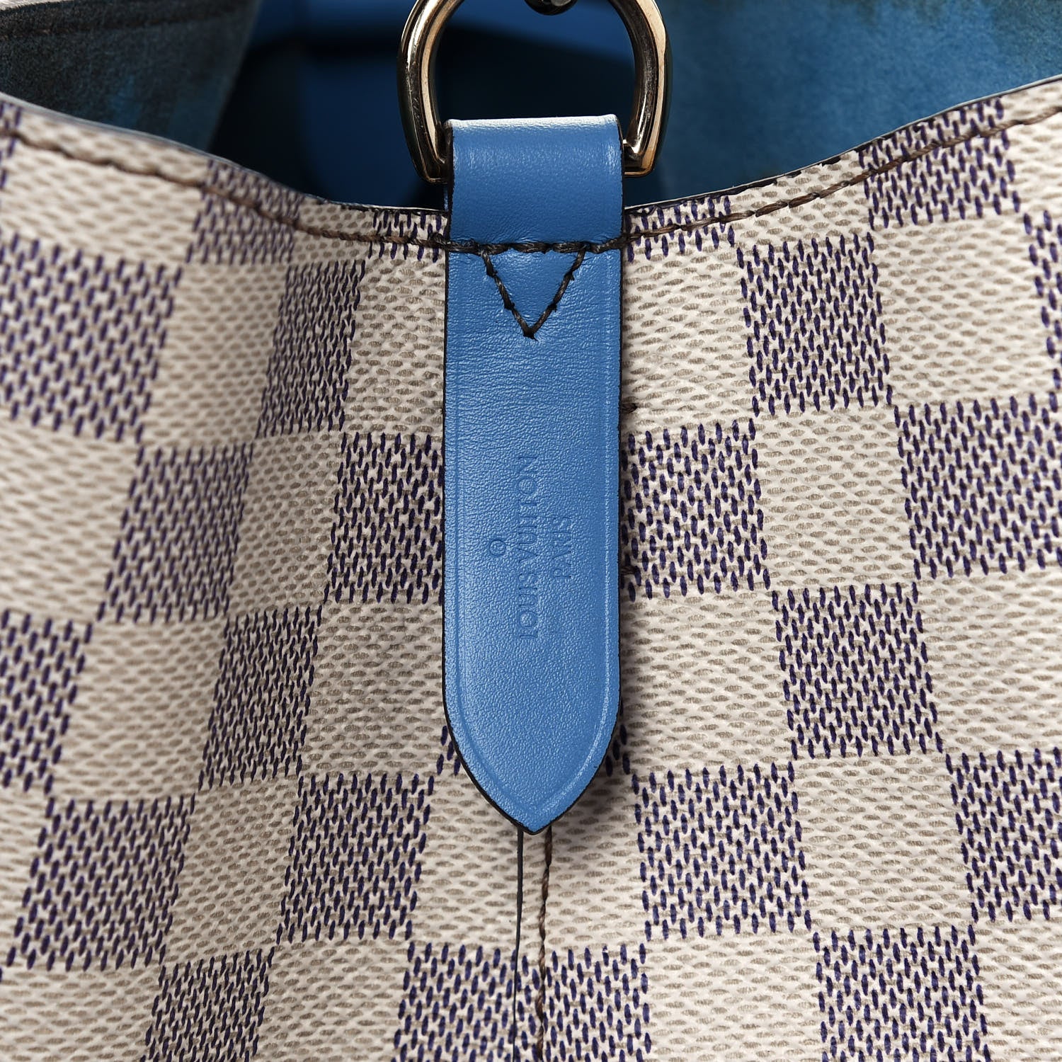 Louis Vuitton Damier Azur Neonoe MM Bleuet 6 of 16