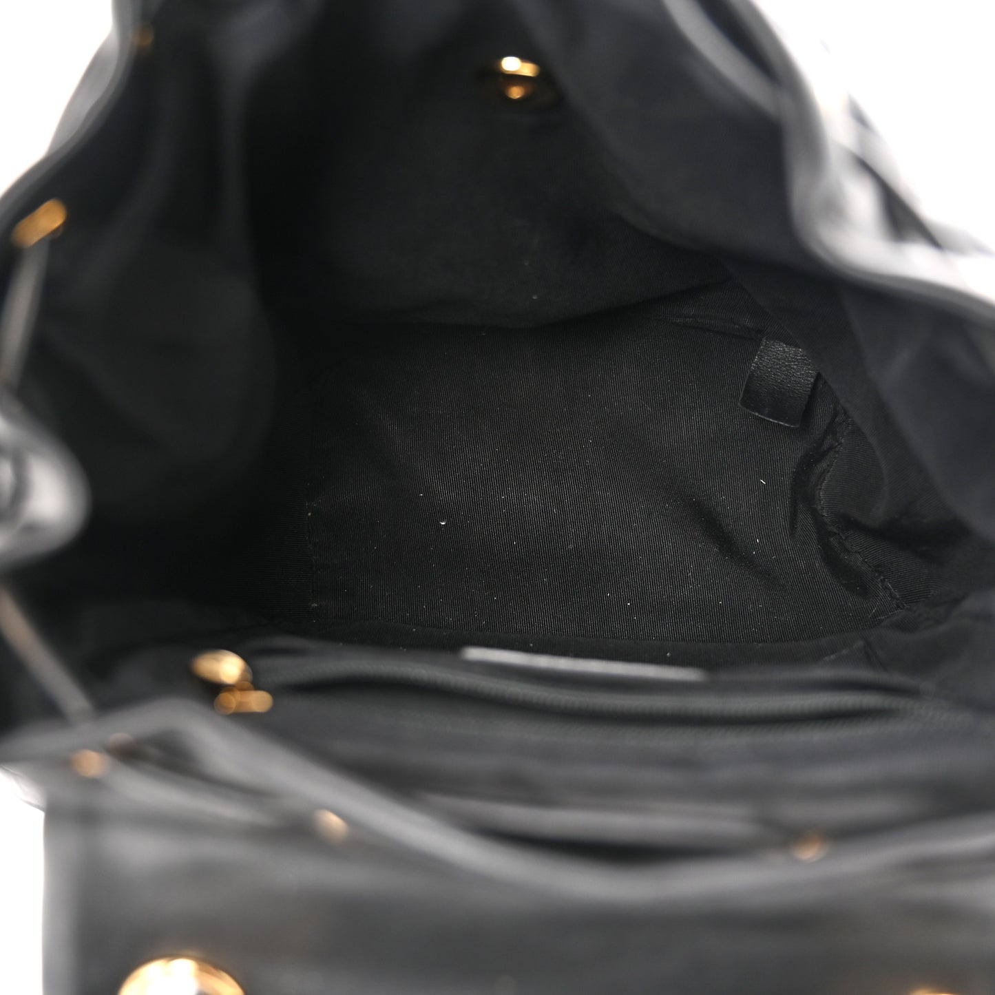 Lambskin Quilted Small Urban Spirit Backpack Black