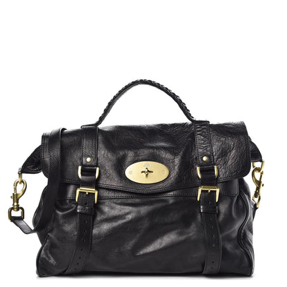 Mulberry Soft Buffalo Oversized Alexa Black 1 of 10