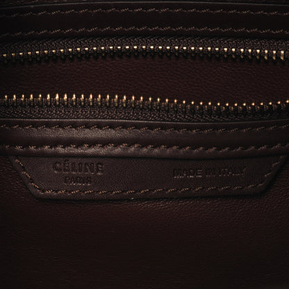 Celine Python Suede Micro Luggage Khaki 7 of 8