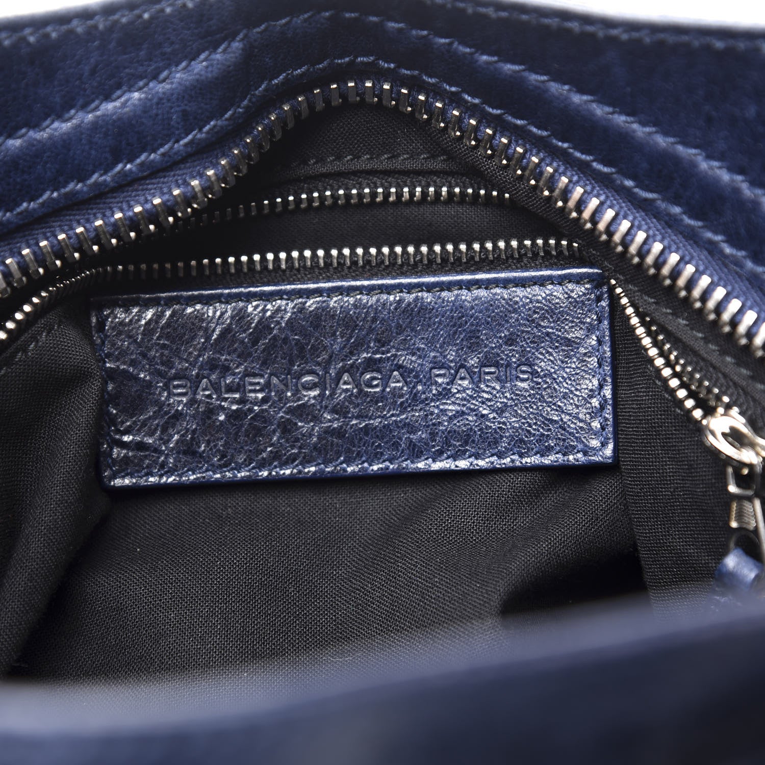 Balenciaga Agneau Giant 21 Silver Hardware City Marine 8 of 10
