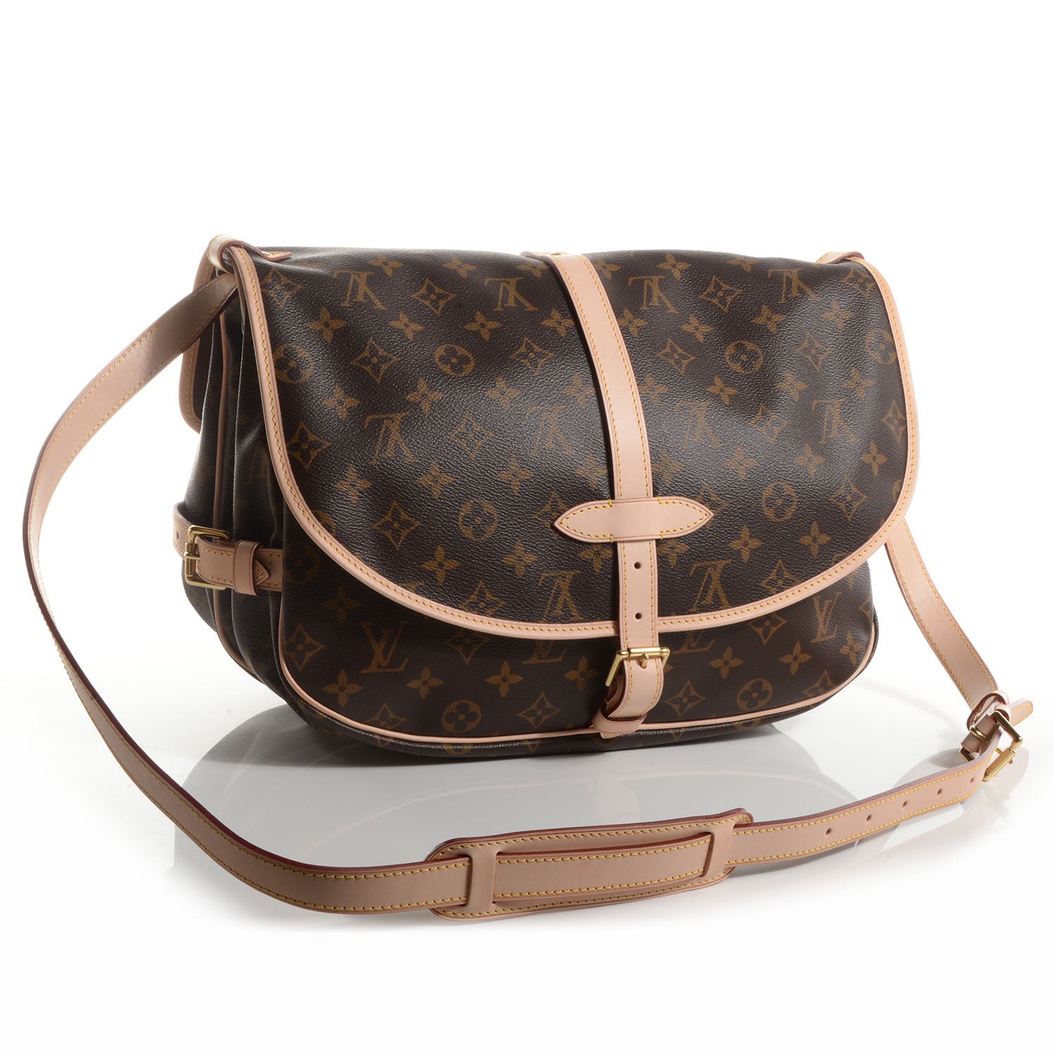 Louis Vuitton Monogram Saumur 35 3 of 8