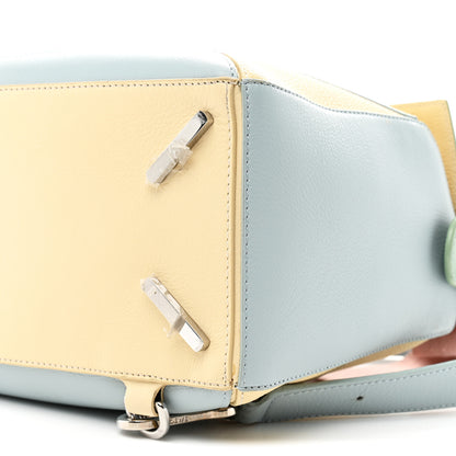 Loewe Calfskin Colorblock Medium Wrapped Handle Puzzle Bag Pink Multicolor 9 of 10