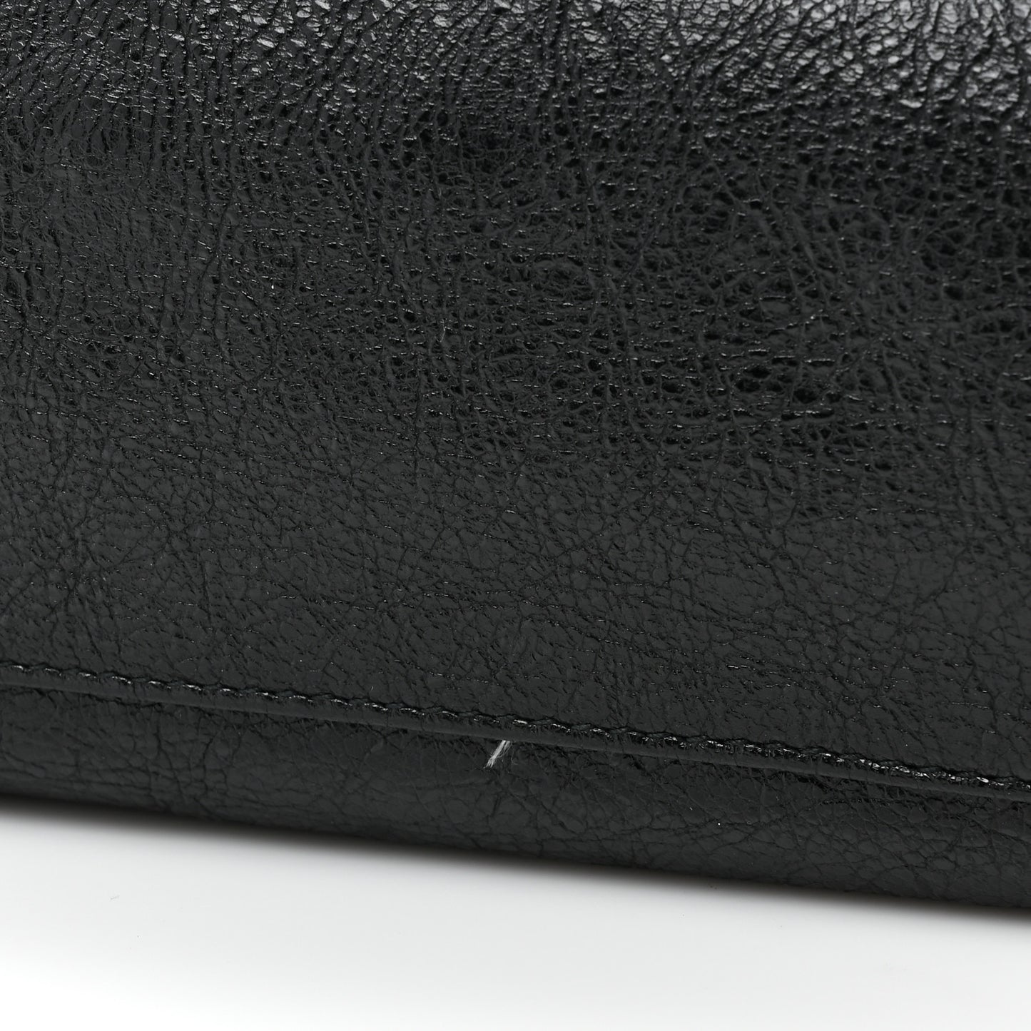 Agneau Classic Silver Hardware S City Black
