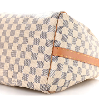 Louis Vuitton Damier Azur Speedy Bandouliere 35 10 of 10