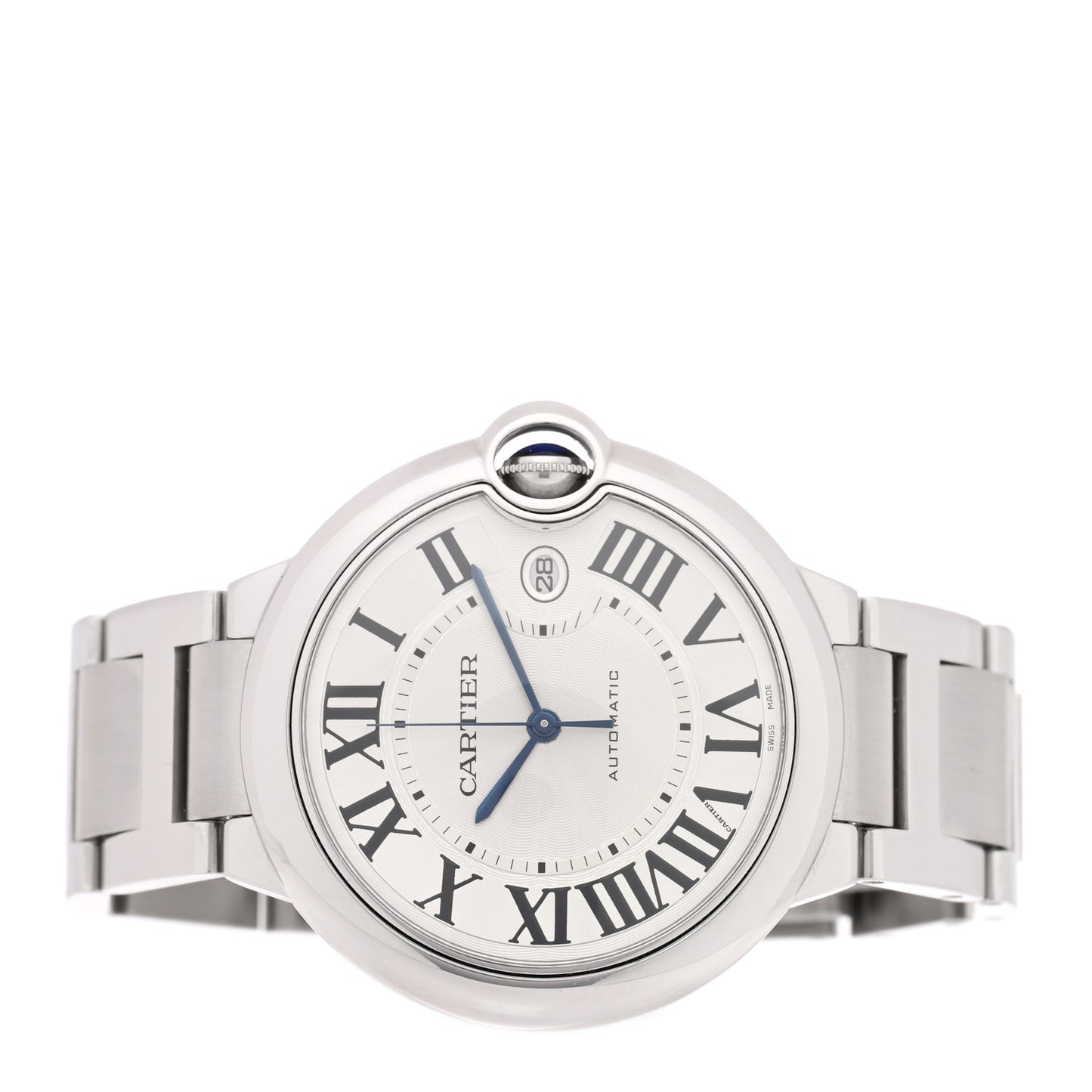 Stainless Steel 42mm Ballon Bleu De Cartier Automatic Watch