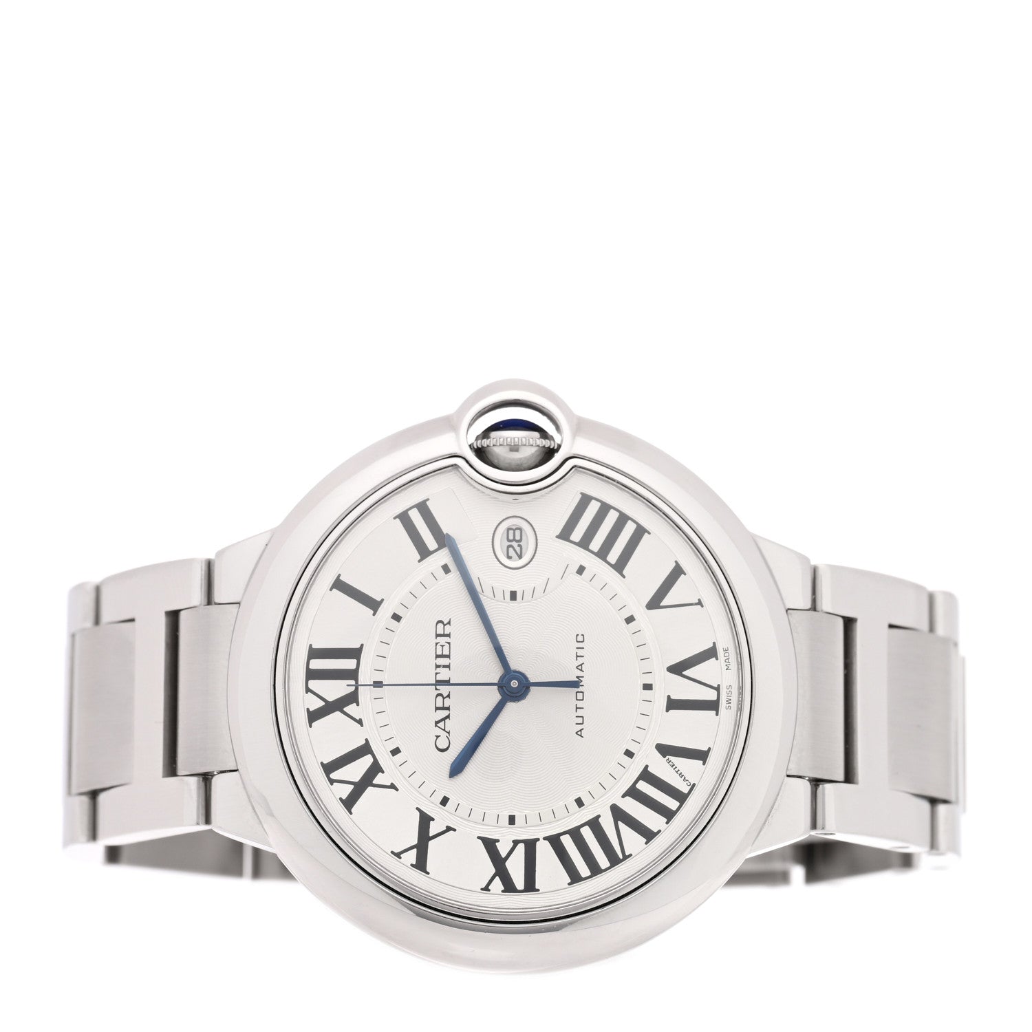 Cartier Stainless Steel 42mm Ballon Bleu De Cartier Automatic Watch 2 of 5
