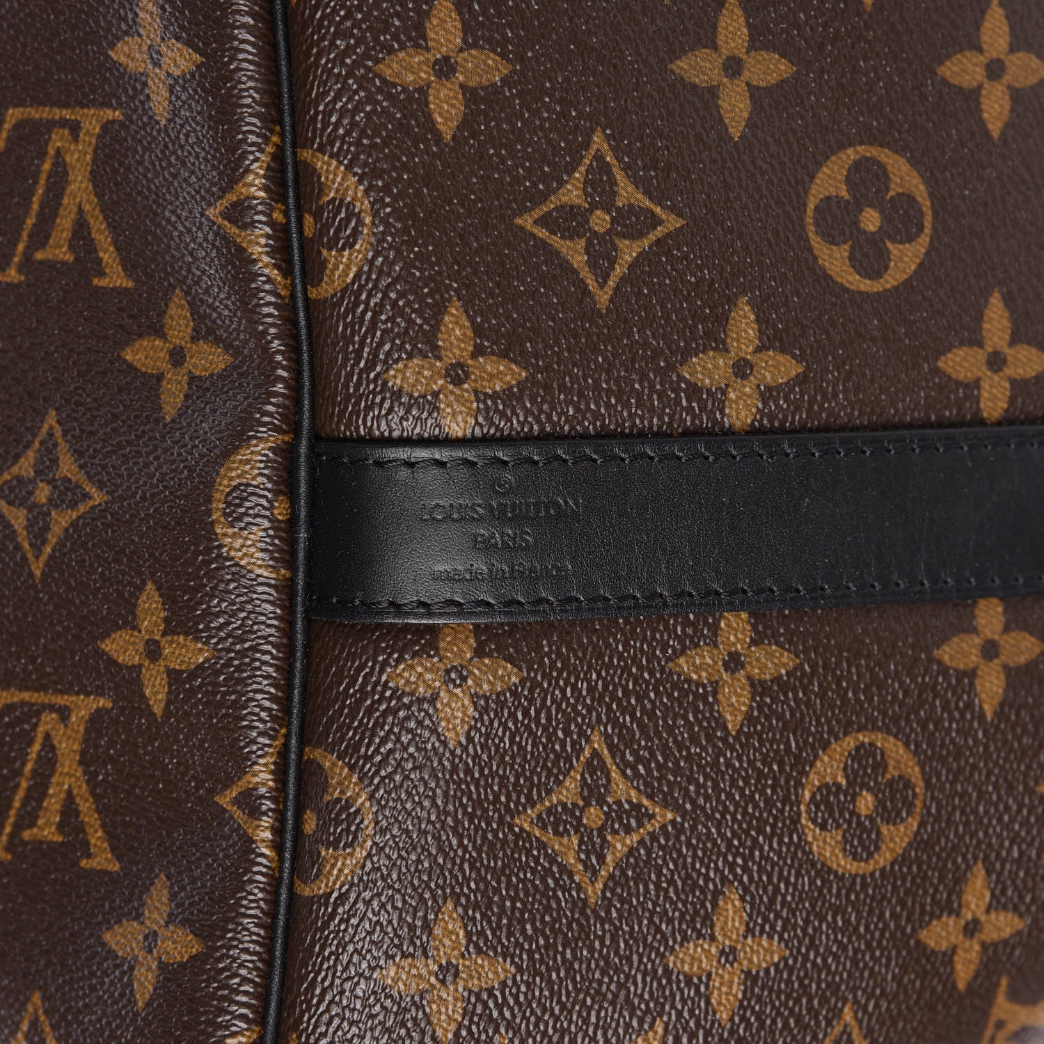 Louis Vuitton Monogram Macassar Keepall Bandouliere 55 6 of 9