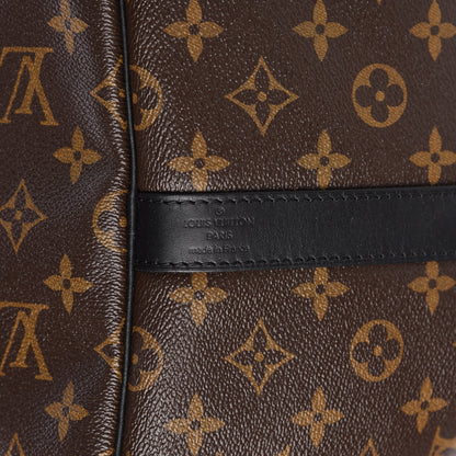 Louis Vuitton Monogram Macassar Keepall Bandouliere 55 6 of 9