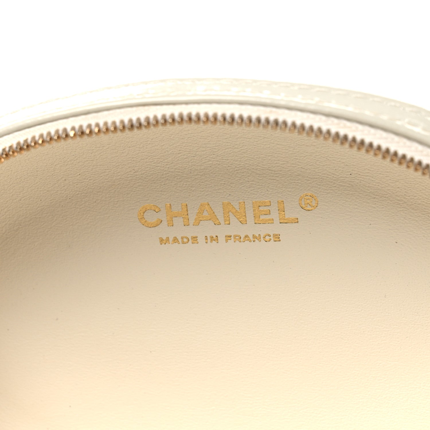 Chanel Embroidered Lambskin Chevron Quilted La Pausa Evening Bag White 6 of 11