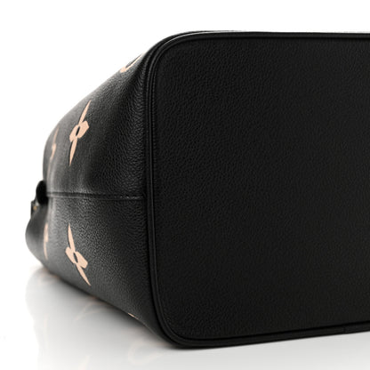 Louis Vuitton Empreinte Monogram Giant Neonoe MM Black Beige 9 of 10