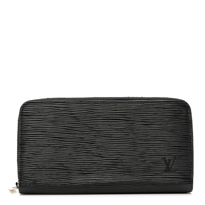 Louis Vuitton Epi Zippy Wallet Black 1 of 7