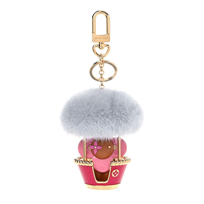 Louis Vuitton Mink Fur Fun Fair Big Wheel Bag Charm Key Holder 1 of 4