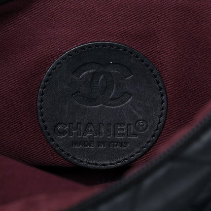 Chanel Nylon Quilted Coco Cocoon Messenger Black 6 of 14