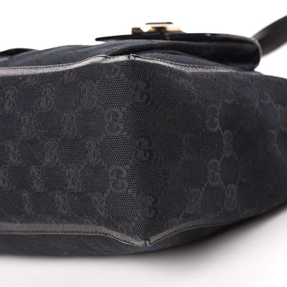 Gucci Monogram Abbey D Ring Tote Black 10 of 13