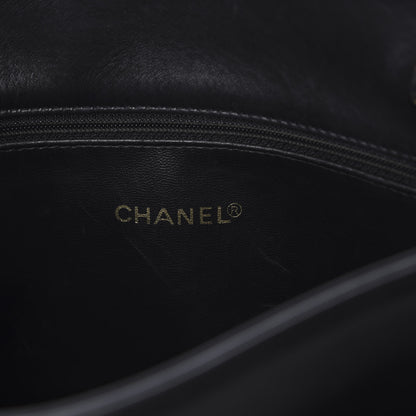 Chanel Lambskin CC Shoulder Bag Black 9 of 11