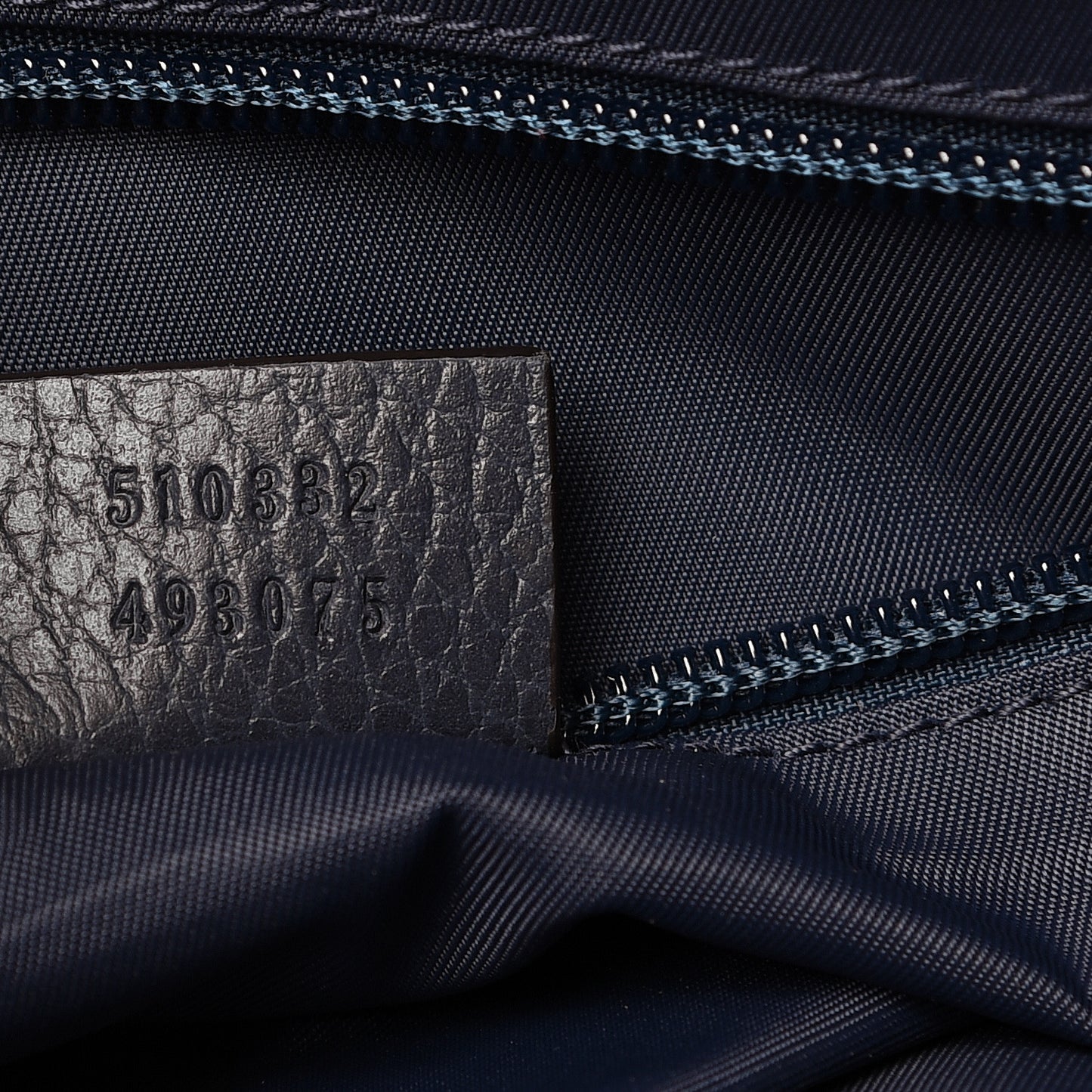 Nylon Monogram Zippered Tote Tide