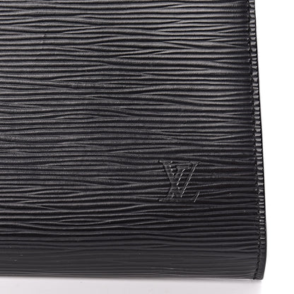 Louis Vuitton Epi Pochette Accessories 24 Black 7 of 11