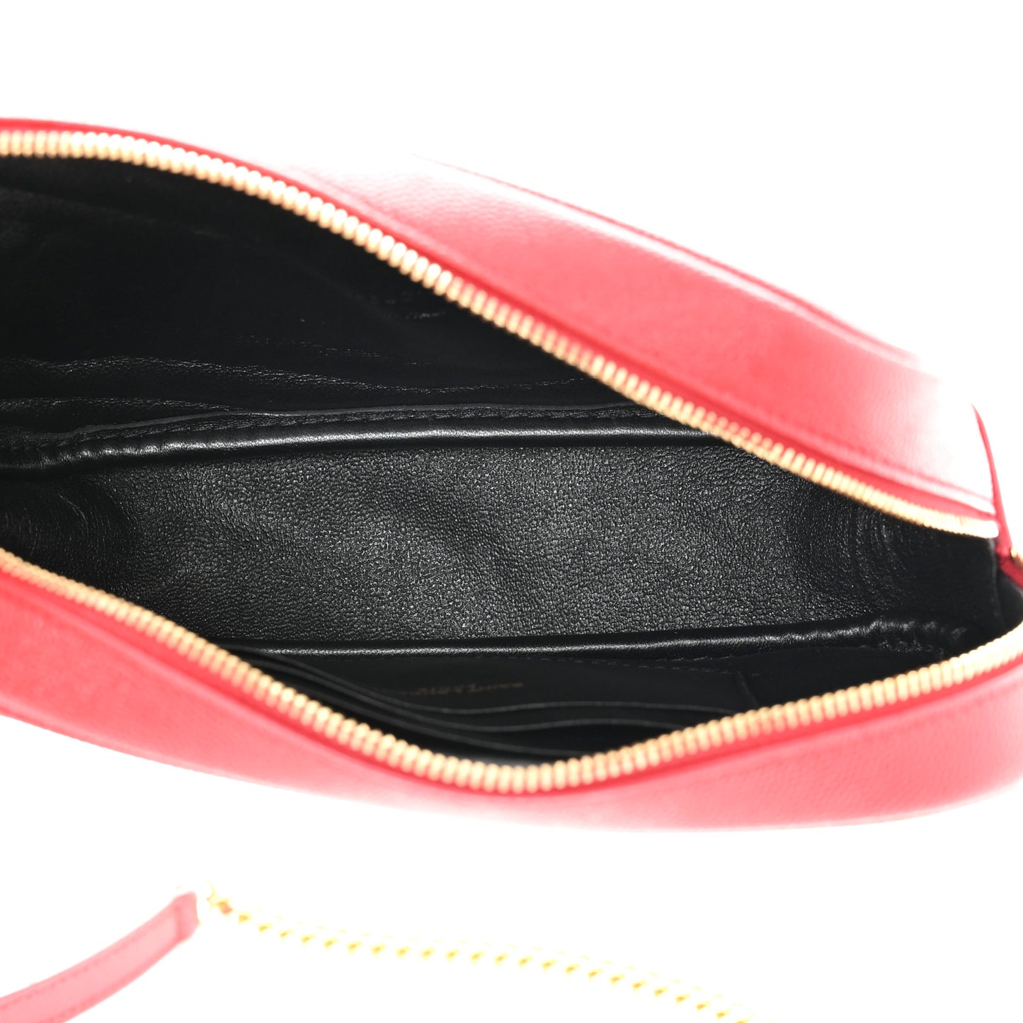 Grain De Poudre Matelasse Monogram Mini Lou Camera Bag Eros Red