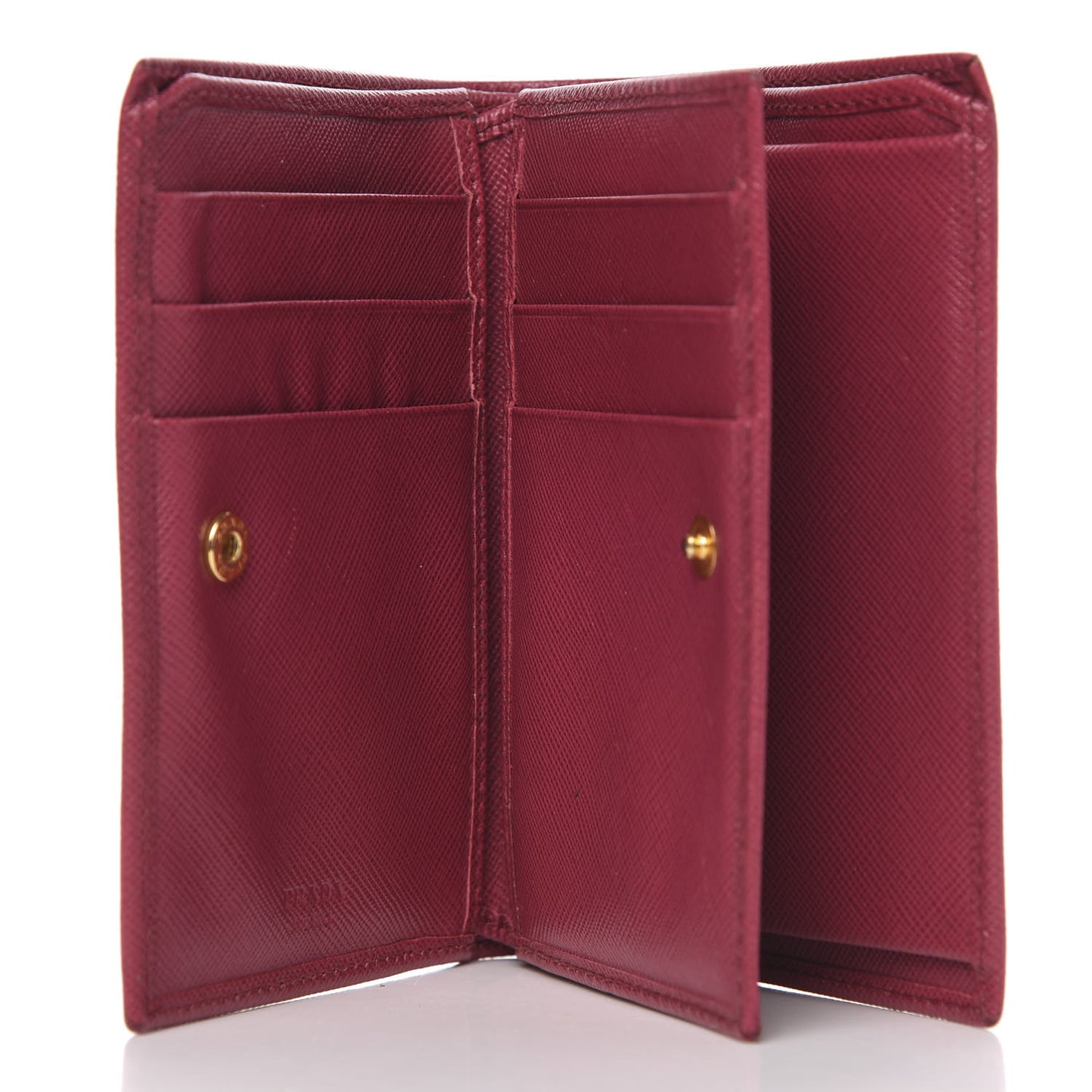 Saffiano Metal Bi-Fold Wallet Ibisco