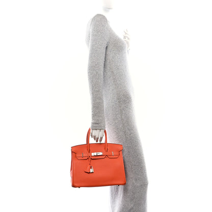 Hermes Togo Birkin 30 Feu 2 of 10