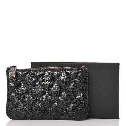 Chanel Caviar Quilted Small Cosmetic Case Black 8 of 8