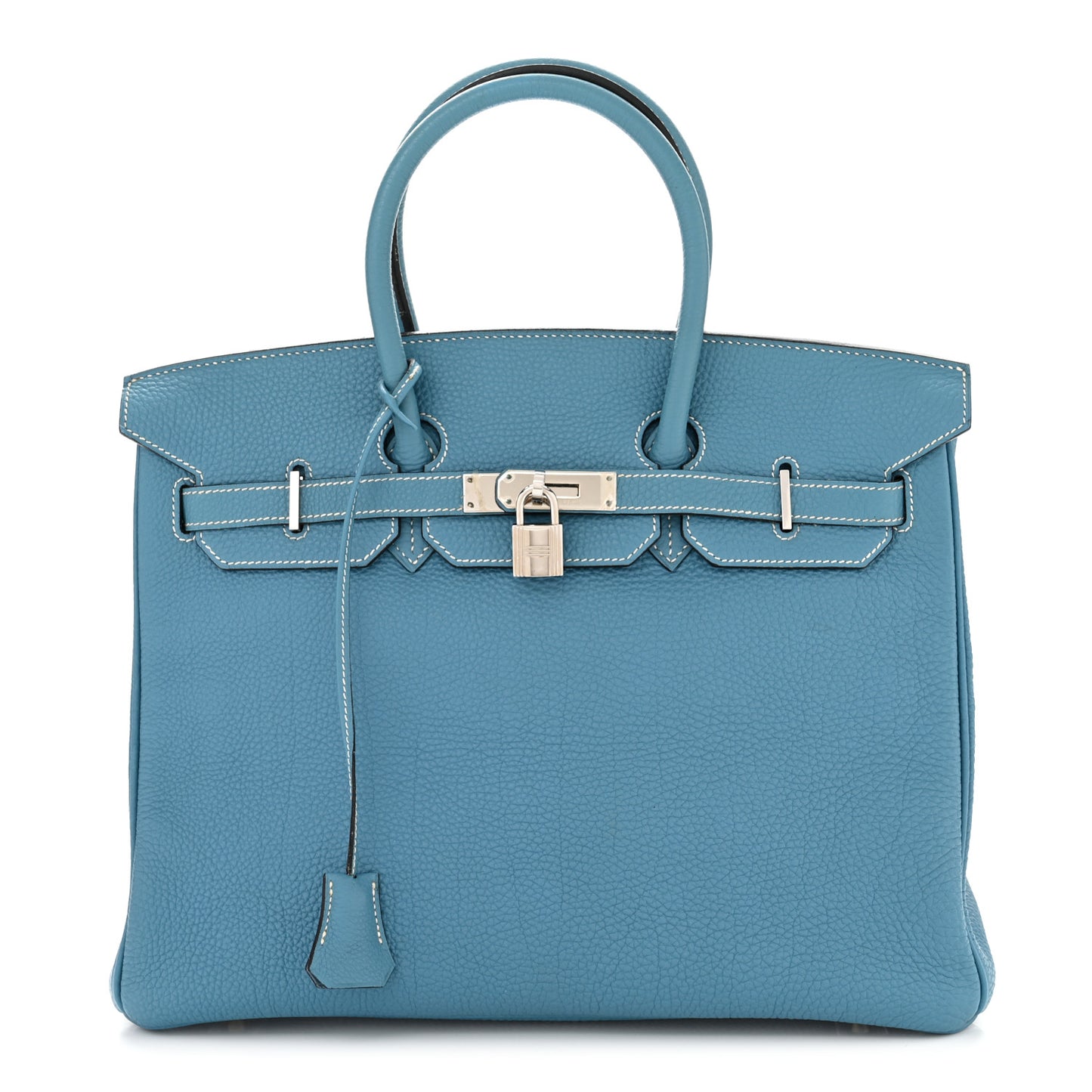 Togo Birkin 35 Blue Jean