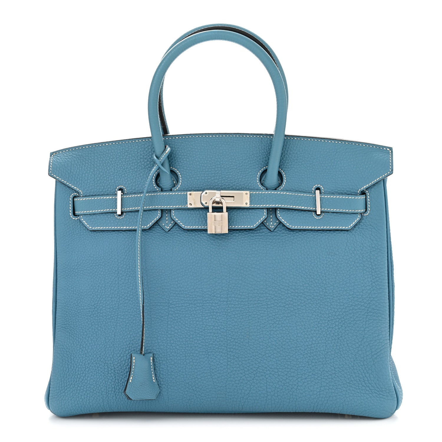 Hermes Togo Birkin 35 Blue Jean 1 of 11