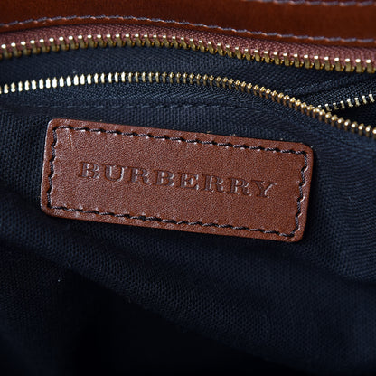 Burberry House Check Tote Dark Tan 7 of 9