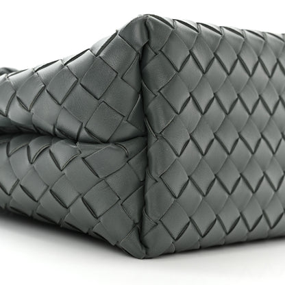 Bottega Veneta Nappa Intrecciato Medium Andiamo Shoulder Bag Slate 8 of 9