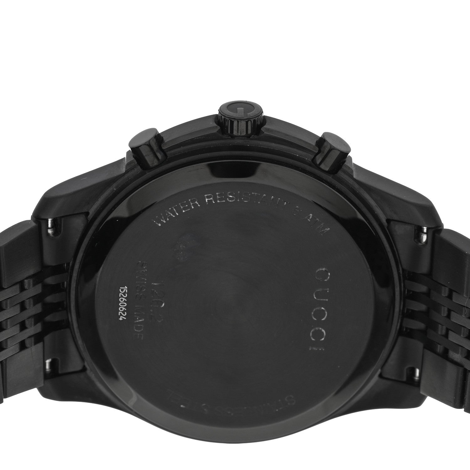 Gucci PVD Stainless Steel 44mm G-Timeless Chronograph Quartz Watch Black 4 of 5
