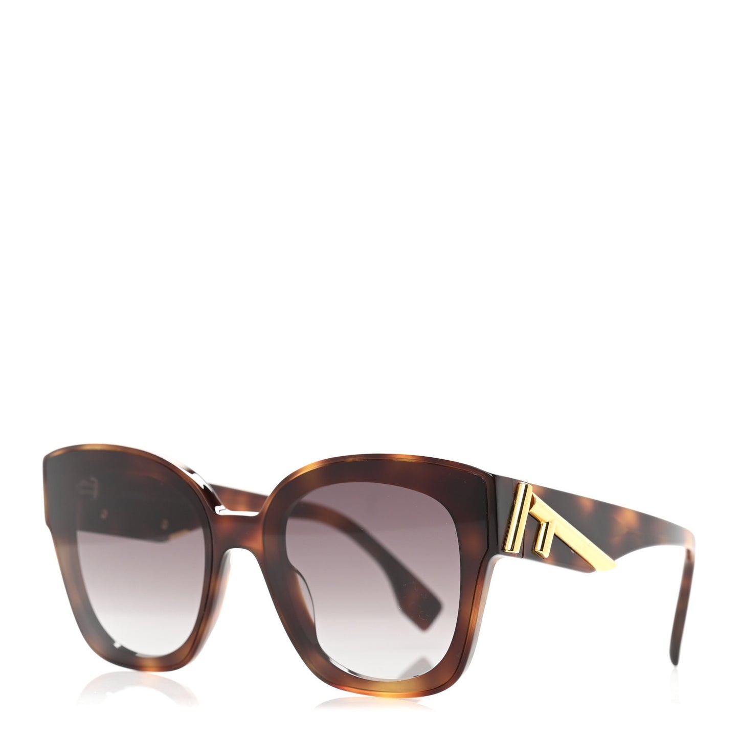 Acetate Fendi First Sunglasses FE40098I Havana