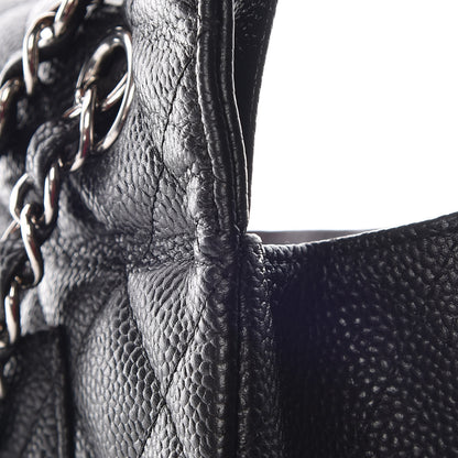 Chanel Caviar Quilted Medium Double Flap Black 21 of 23