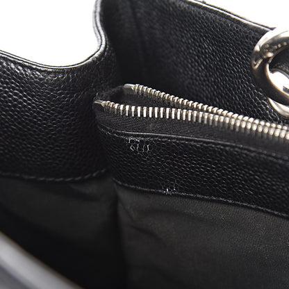 Chanel Caviar Quilted Grand Shopping Tote GST Black 12 of 24