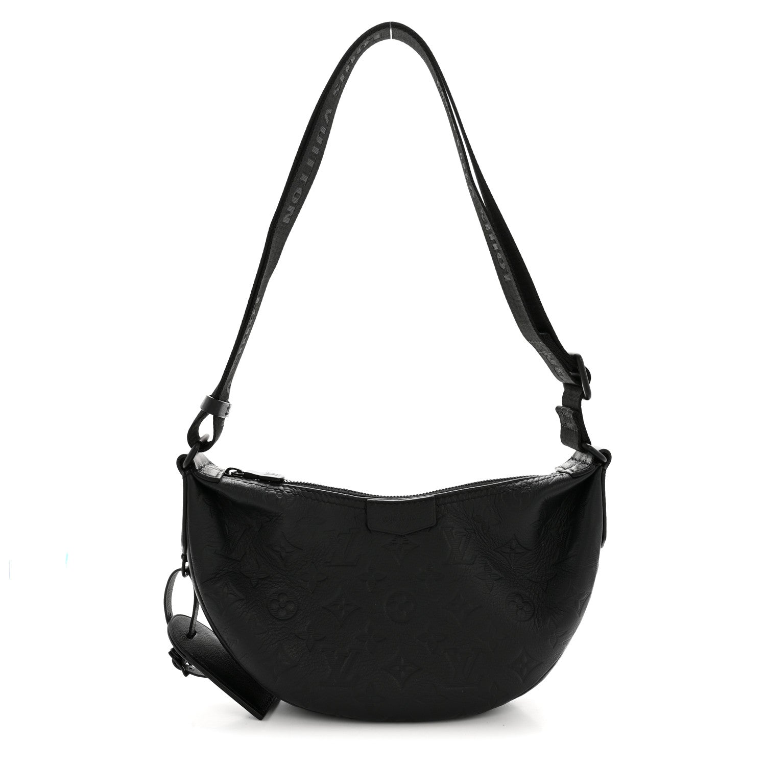 Louis Vuitton Monogram Shadow Hamac Bag PM Black 1 of 9