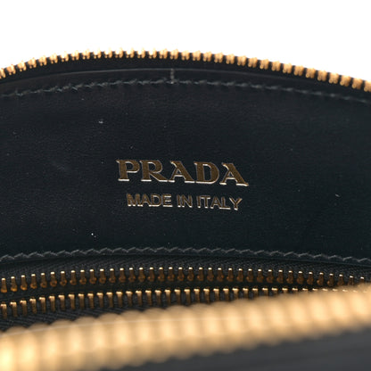 Prada City Calf Small Triangle Shoulder Bag Black 6 of 10