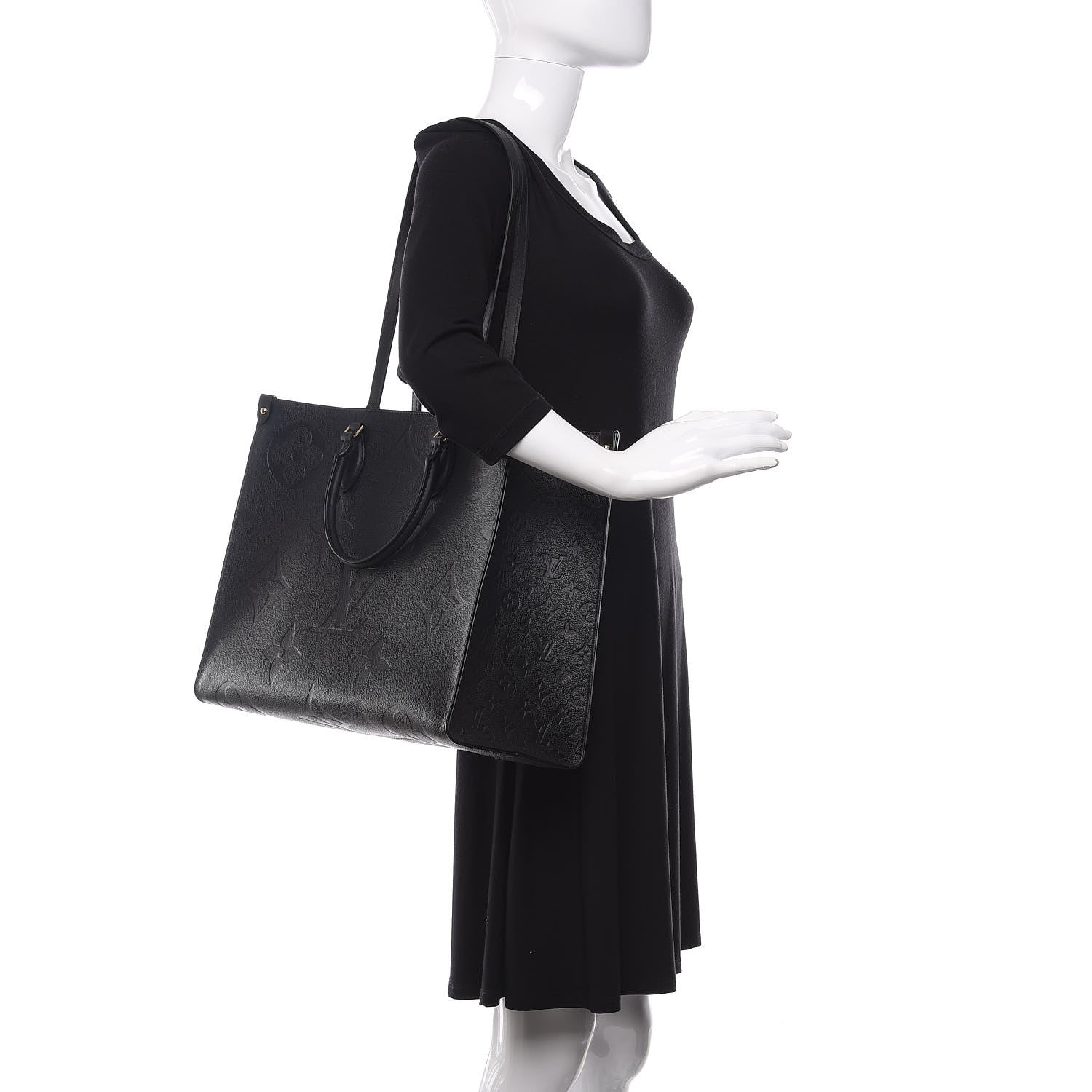 Louis Vuitton Empreinte Monogram Giant Onthego GM Black 2 of 12
