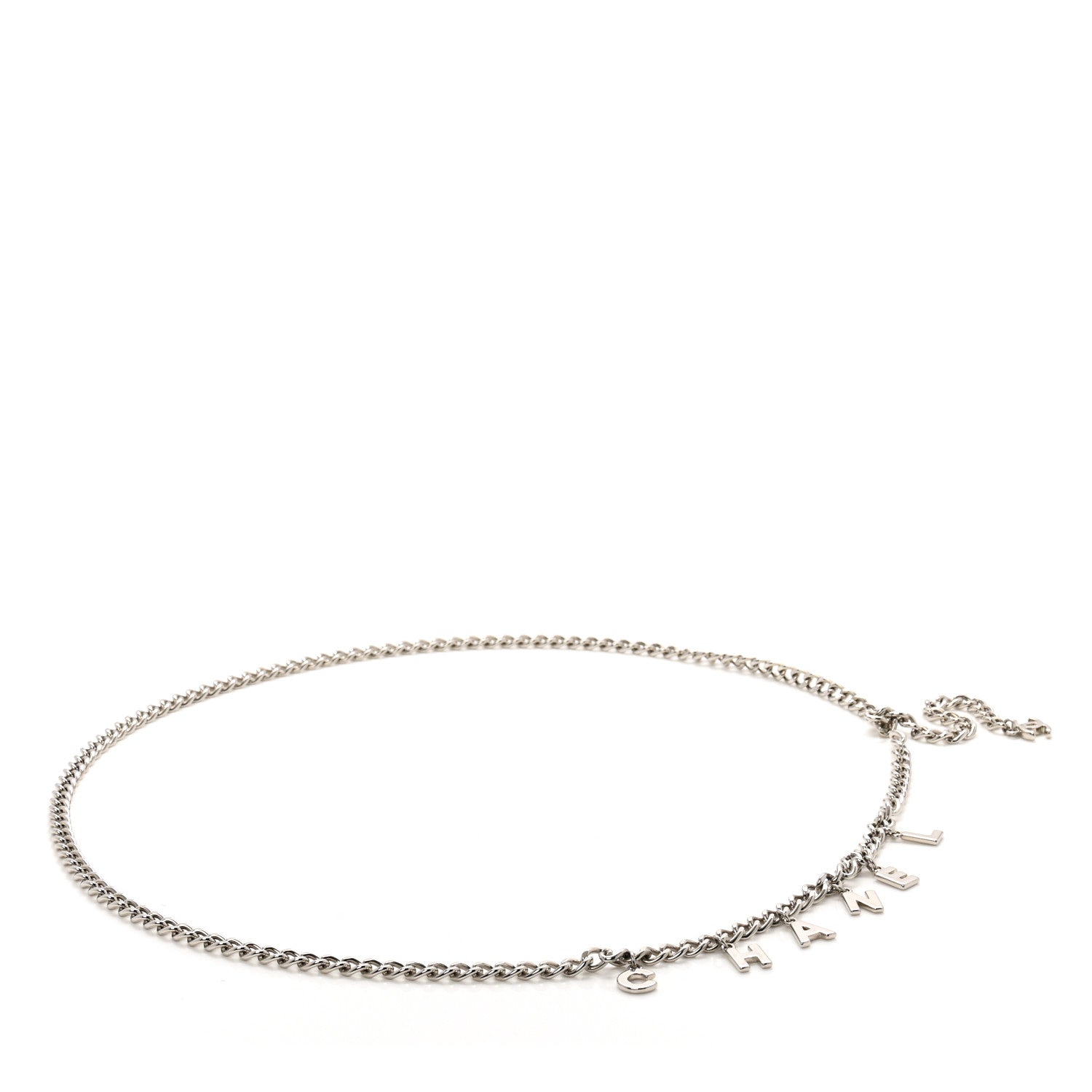 Chanel Metal CC Chain Logo Belt Silver 1 of 4