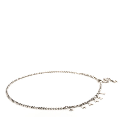 Chanel Metal CC Chain Logo Belt Silver 1 of 4