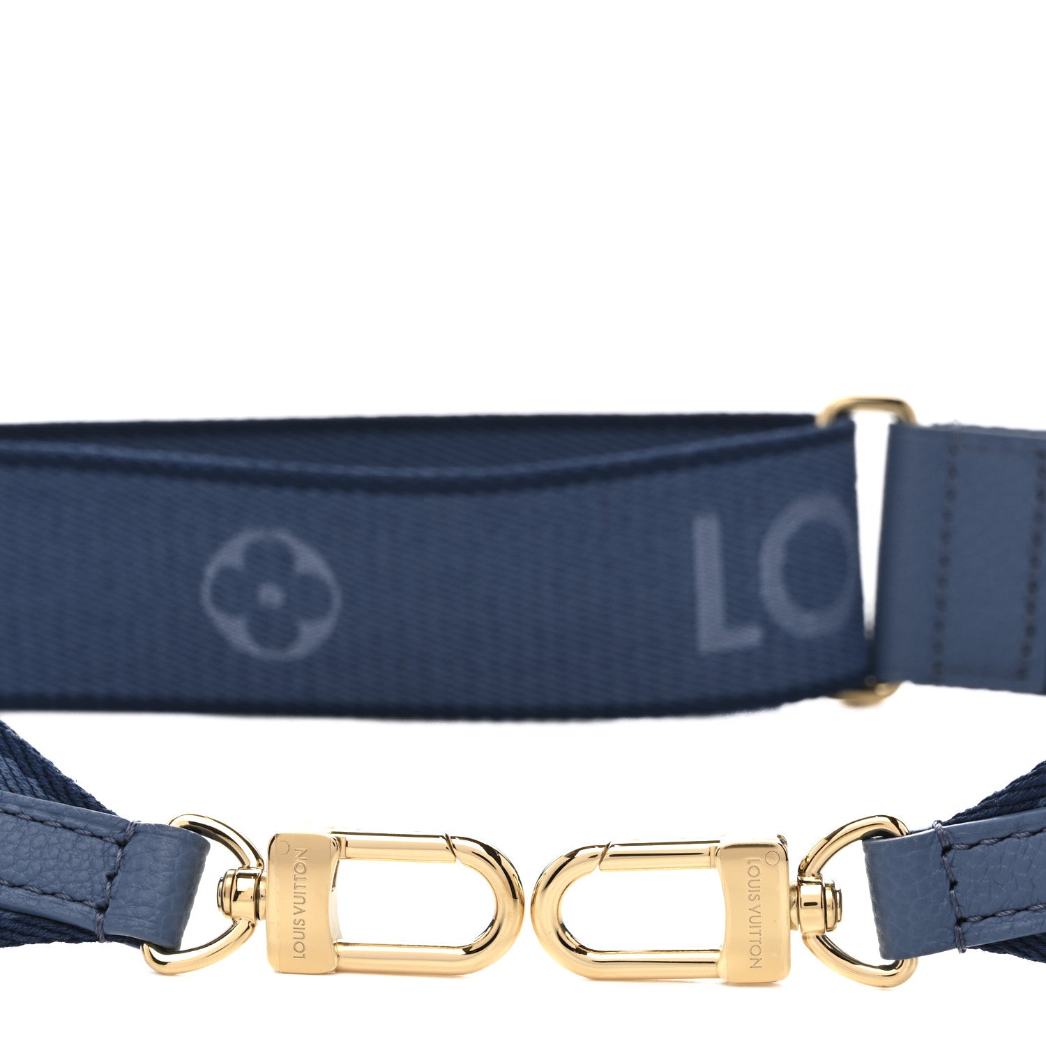 Louis Vuitton Jacquard Diane Shoulder Strap Blue Jean 3 of 4