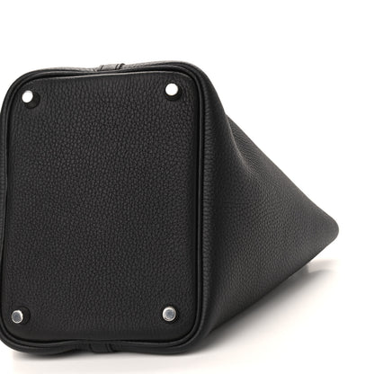 Hermes Taurillon Clemence Picotin Lock 18 PM Black 9 of 9