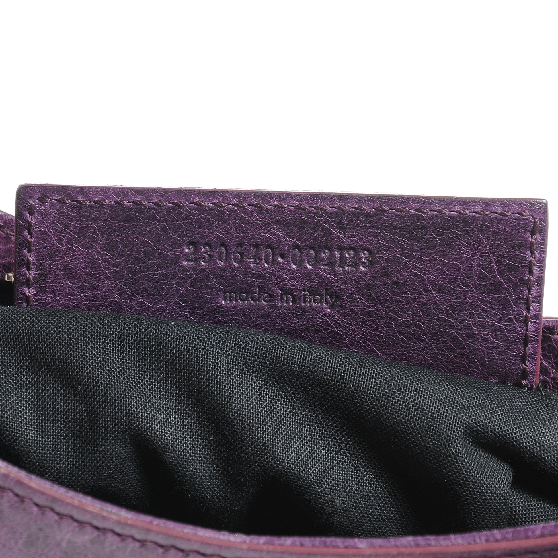 Balenciaga Agneau Giant 12 Silver Hardware Hip Violet 7 of 7