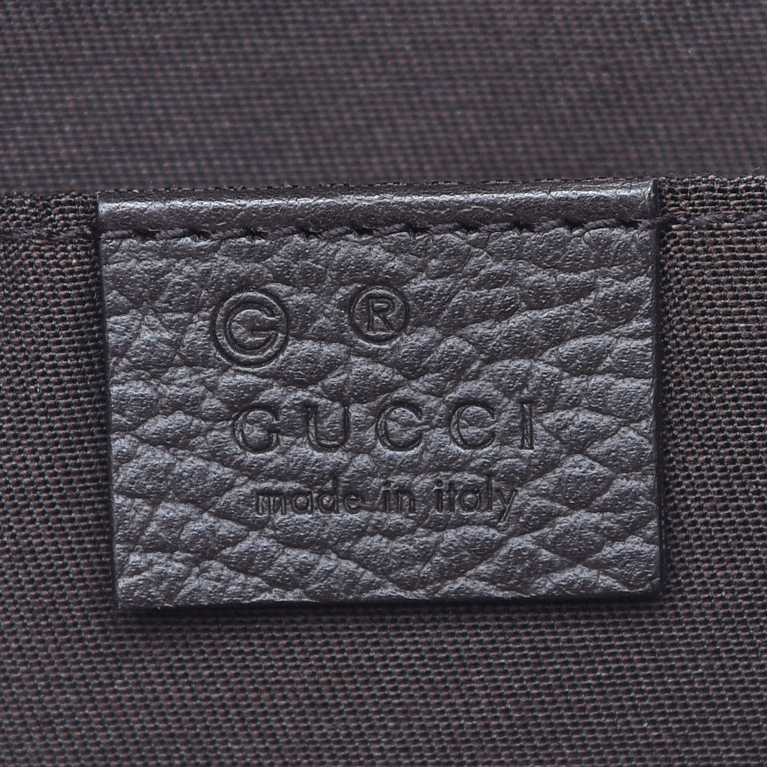 Gucci Monogram Belt Bag Dark Brown 6 of 9