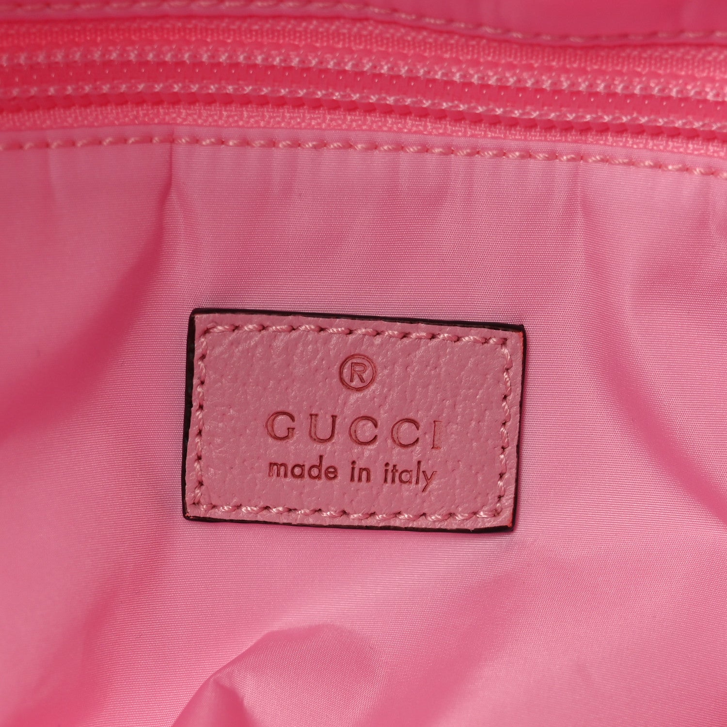 Gucci Crystal Monogram Web Medium Duffle Bag Pink 6 of 10